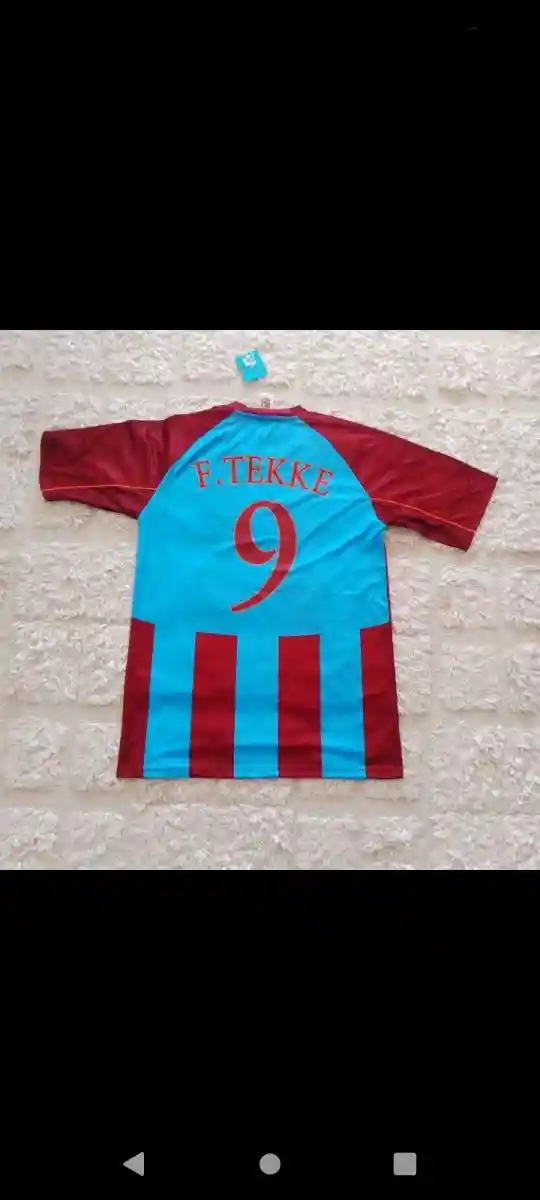 Trabzonspor  fatih tekke futbol forması