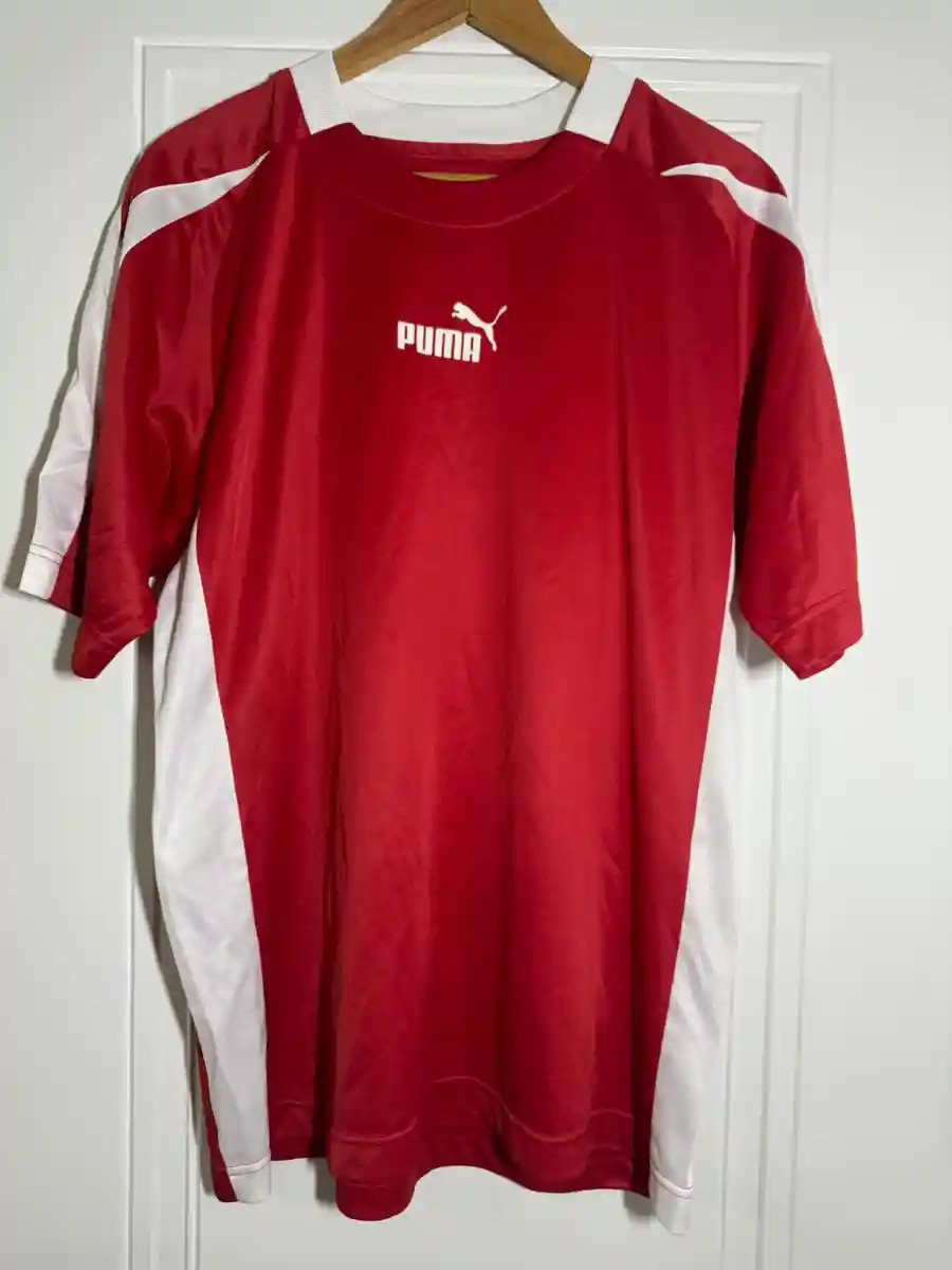 Orijinal puma kırmızı spor tişört