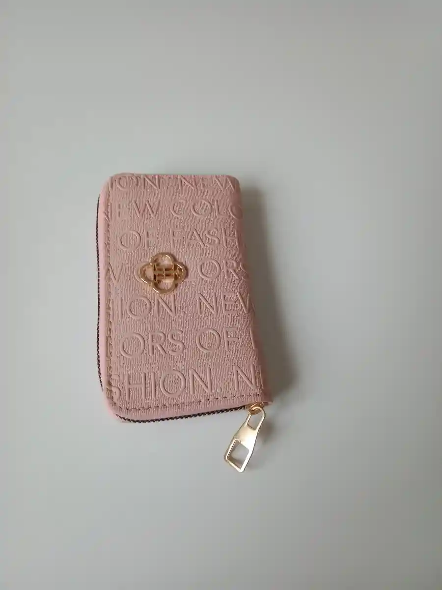 şık pembe cüzdan