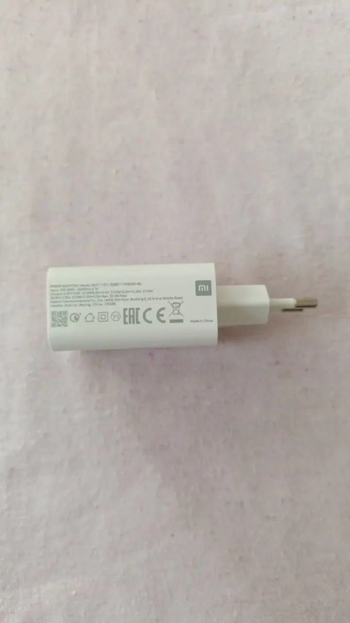 Xiaomi şarj aleti. 33wat hızlı şarj