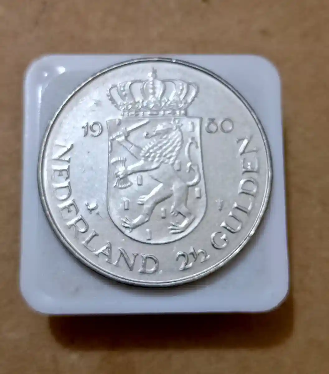 1980 yılı hollanda 2.5 gulden nikel para ilan görseli