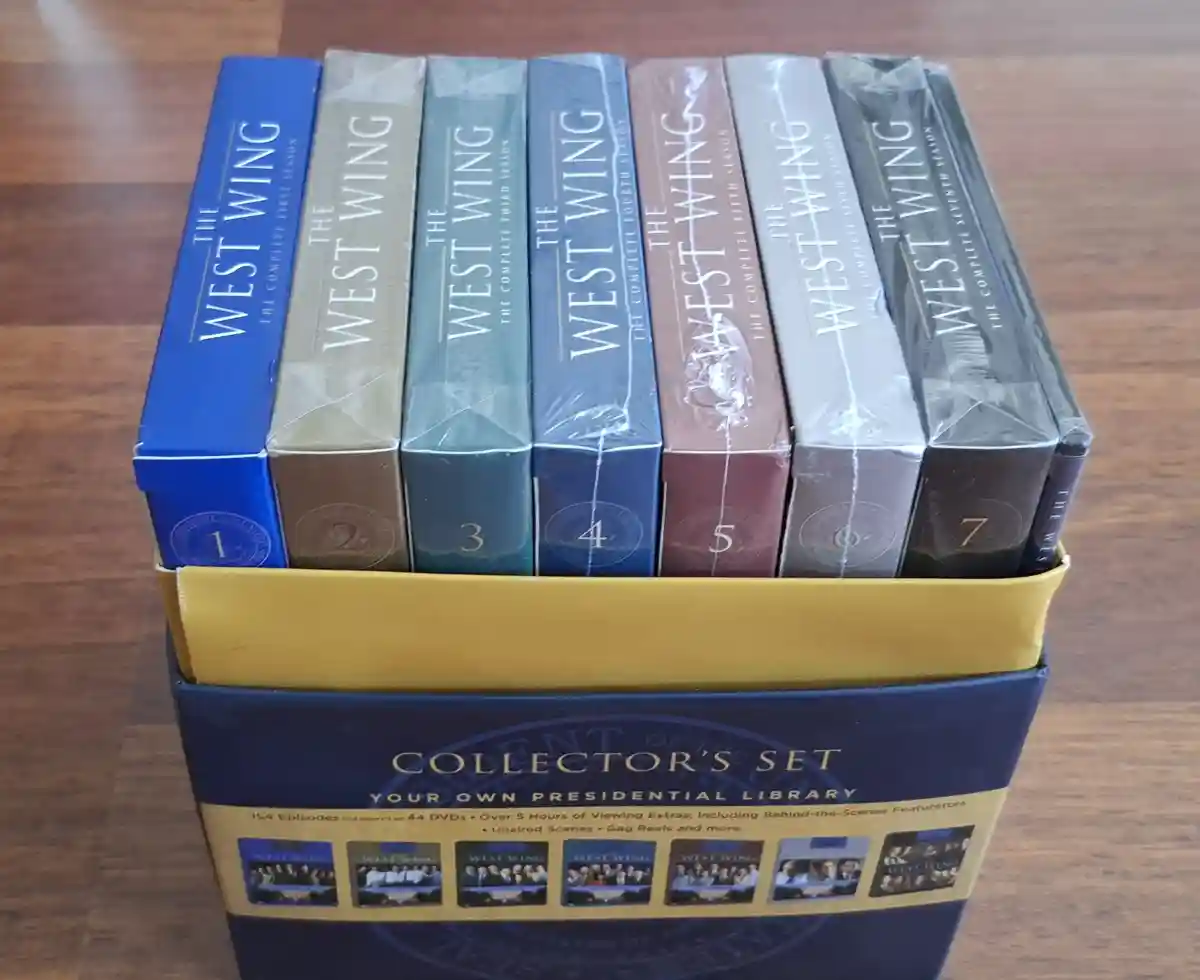 West wing dizi dvd collectors set tüm sezonlar