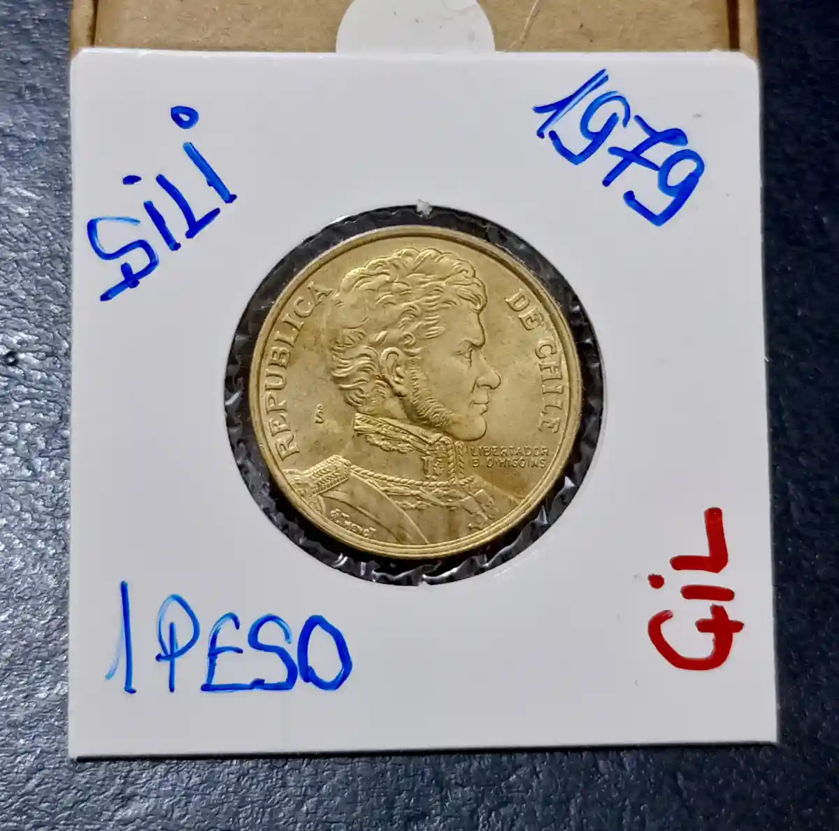 1979 yılı 1 peso madeni para