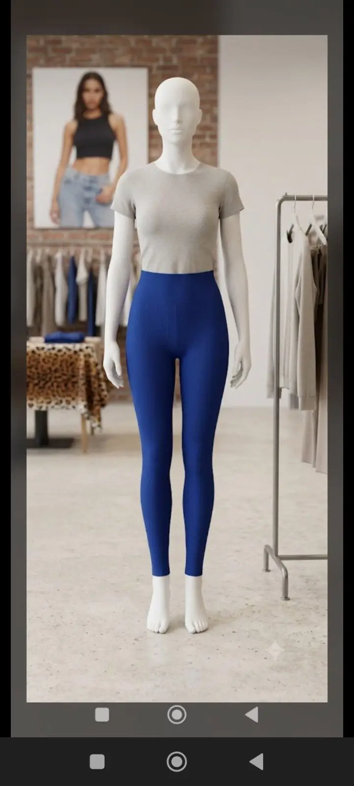 Mavi tayt