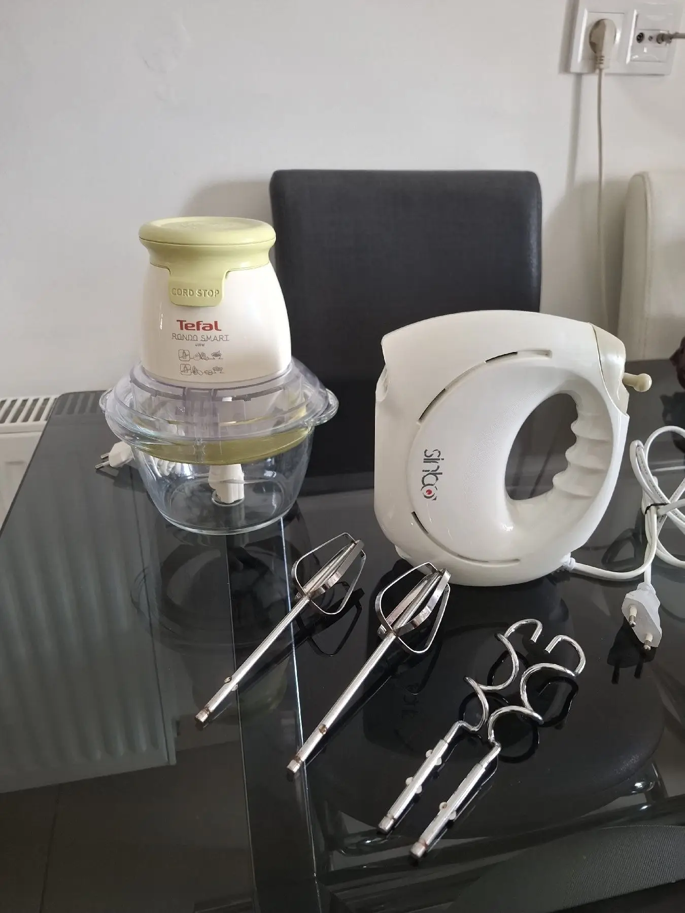 Tefal mutfak robotu(rondo) ve mikser