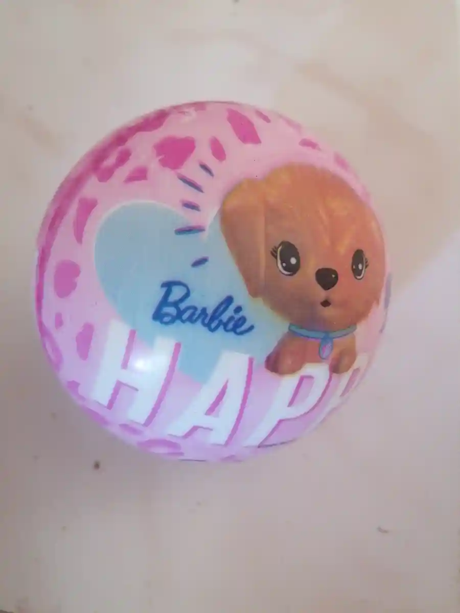 Barbie temalı oyuncak top