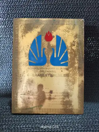 Gülhane etki̇nli̇kleri̇ plaket - 1989 vi̇ntage, koleksi̇yonluk ürün.