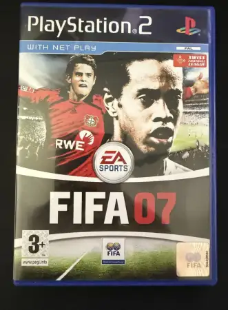 Playstation 2 i̇çin fifa 07 oyun kayıt