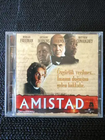 Amistad * morgan freeman * anthony hopkins * vcd..