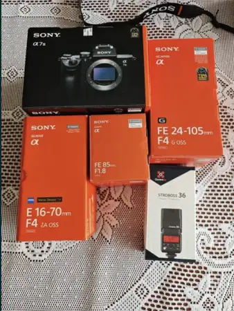 Sony a7iii fotoğraf ekipmanı, lensler vb. yeni ilan görseli