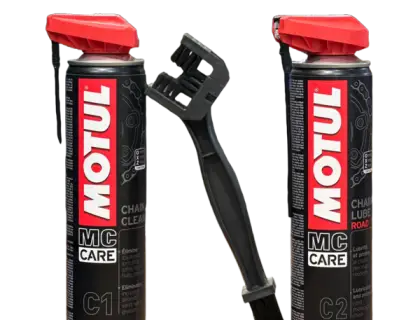Motosiklet zincir bakım seti