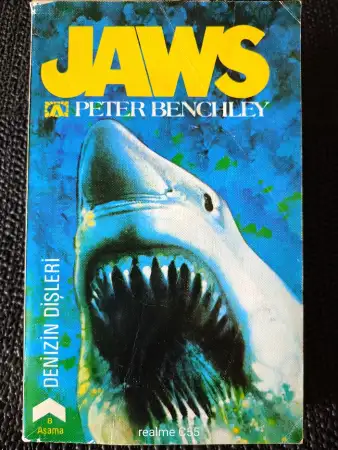 Jaws - deni̇zi̇n di̇şleri̇. peter benchley.
