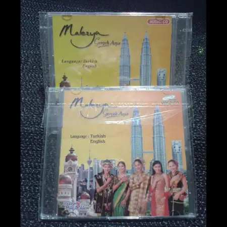 Malezya - gerçek asya -video cd-audio cd