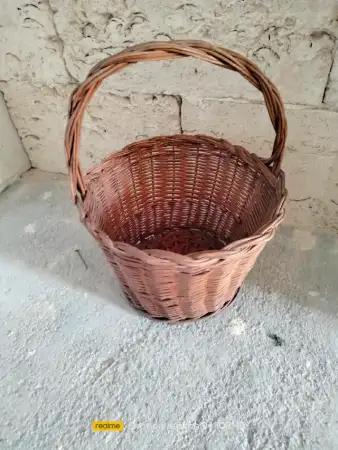 Dekoratif hasır sepet