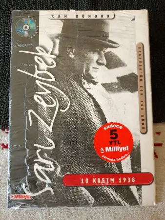 Sari zeybek atatürkün son 300 günü + vcd sifir ürün..