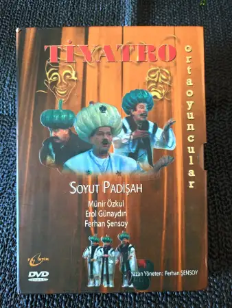 Soyut padi̇şah ortaoyuncular 1990 dvd. çok nadir.