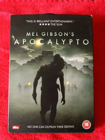 Mel gibson 'dan apocalypto. dvd ilan görseli