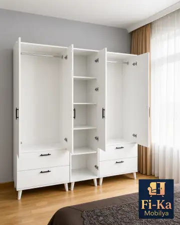 ücretsiz nakliye ile 5 kapılı dolap & gardırop