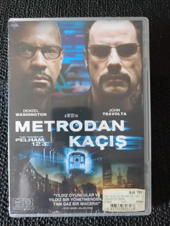 Metrodan kaçiş - the taking of pelham 123. sıfır jelatinde. ilan görseli