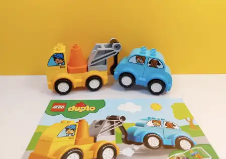 Lego duplo i̇nşaat temalı oyun seti