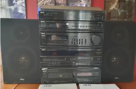 Akai hi-fi müzik seti tuner (radyo), kasetçalar, cd çalar ve plak çalar özellikler