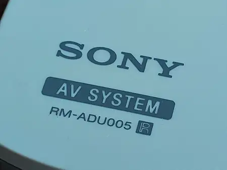 Sony rm-adu005 uzaktan kumanda av system dvd