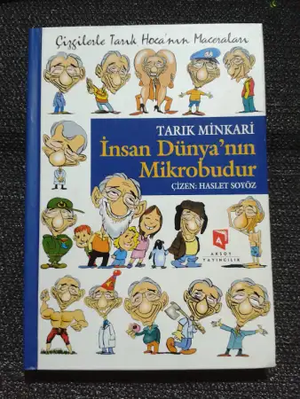 çi̇zgi̇lerle tarik hocanin maceralari - i̇nsan dünyanin mi̇krobudur.