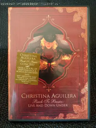 Christina aguilera - back to basics live and down under konser dvd.