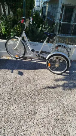 üç tekerlekli yük taşıma bisikleti