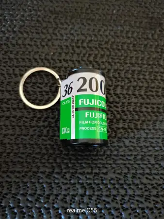 Fuji̇ 36 poz fi̇lm kutusu anahtarlik.