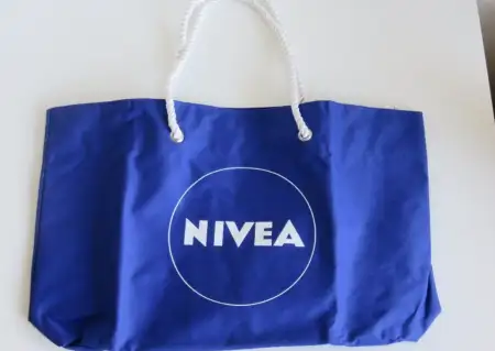 Mavi nivea plaj çantası