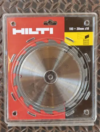 Hilti 190mm kesme diski ilan görseli