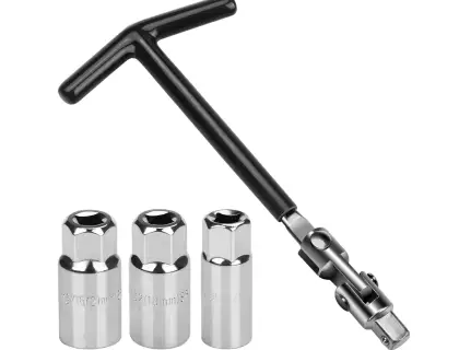 Buji anahtarı evrensel 19 mm buji anahtarı, otomobil ve motosiklet için