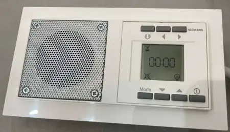 Beyaz ses kontrol paneli