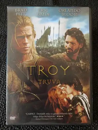 Troy - truva - brad pitt - eric bana - orlando bloom dvd.