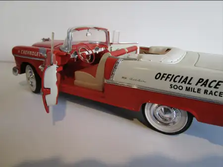 1955 chevrolet indy pace car 1:18 ölçek metal (diecast) koleksiyon model araba