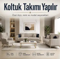 Koltuk takımı yapılır ilan görseli