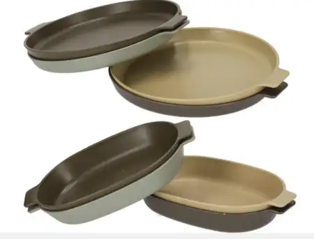 Kamp sofra takımı - yuvarlak veya oval