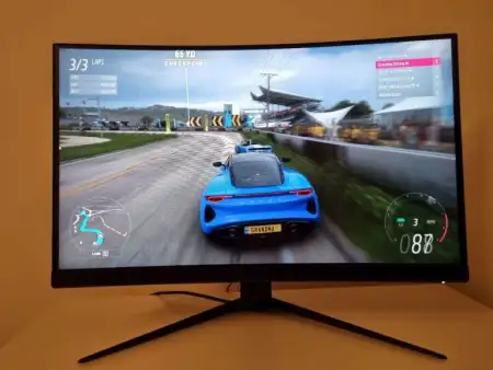 Msi 24 inç kavisli oyun monitörü 144hz 1ms