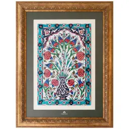 El yapımı çini tablolar