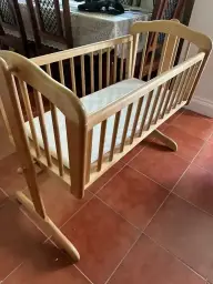 Bebek beşiği anneler yepyeni gibidir