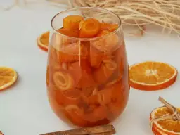 Organik portakal reçeli